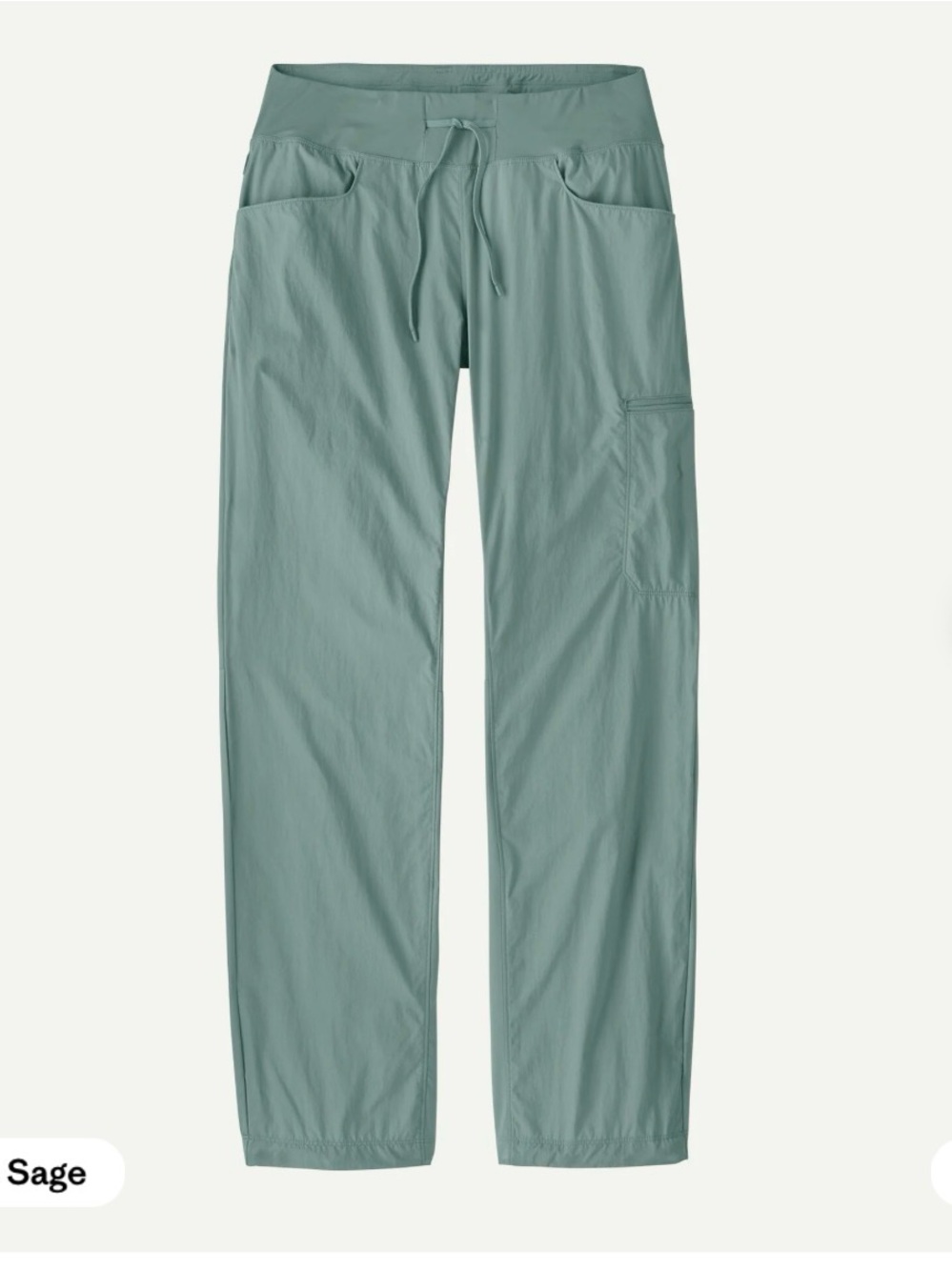 Patagonia Women's Sandy Cay Pants Blue Sage Large